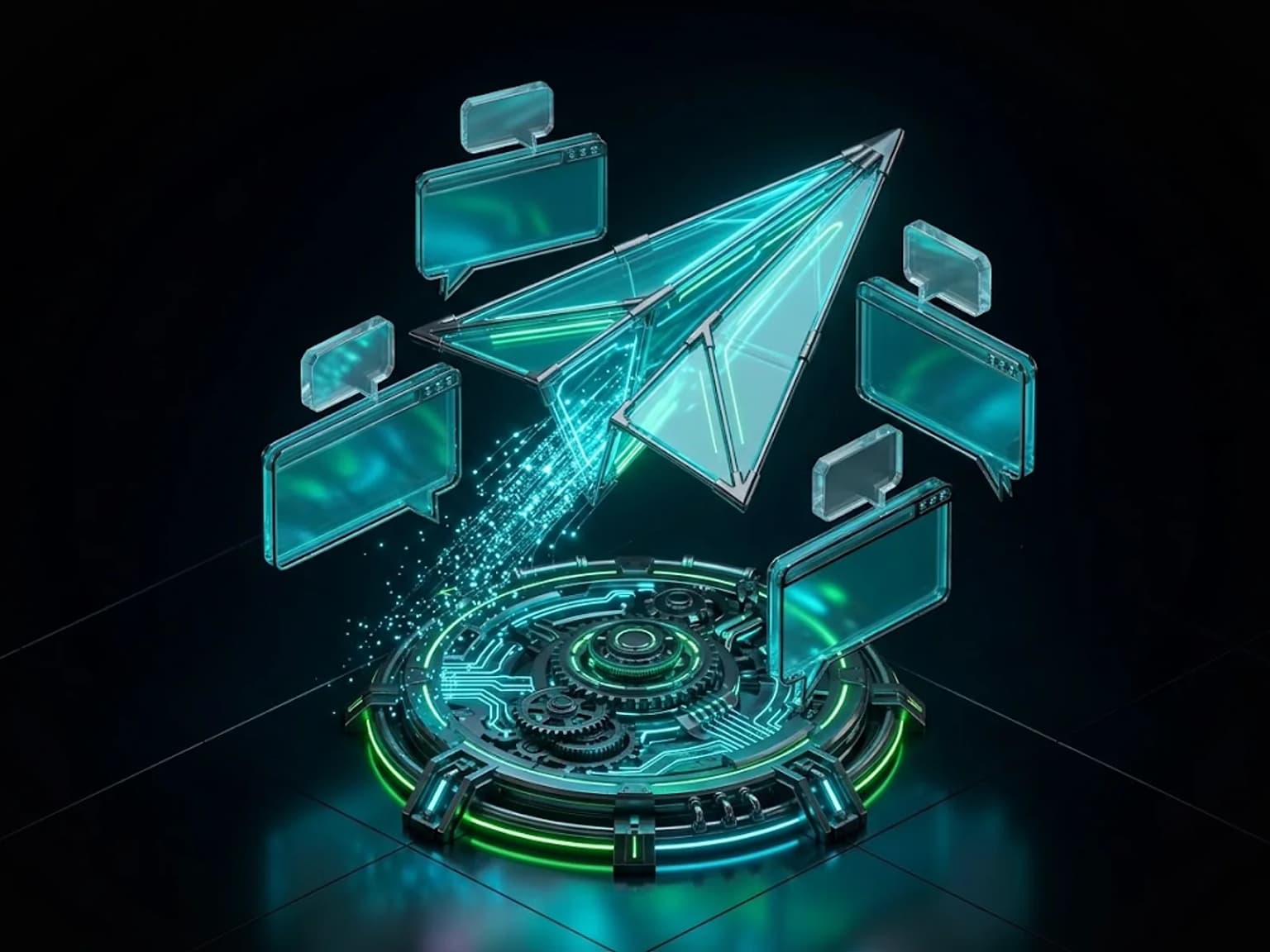 Telegram — Сообщения в чатах